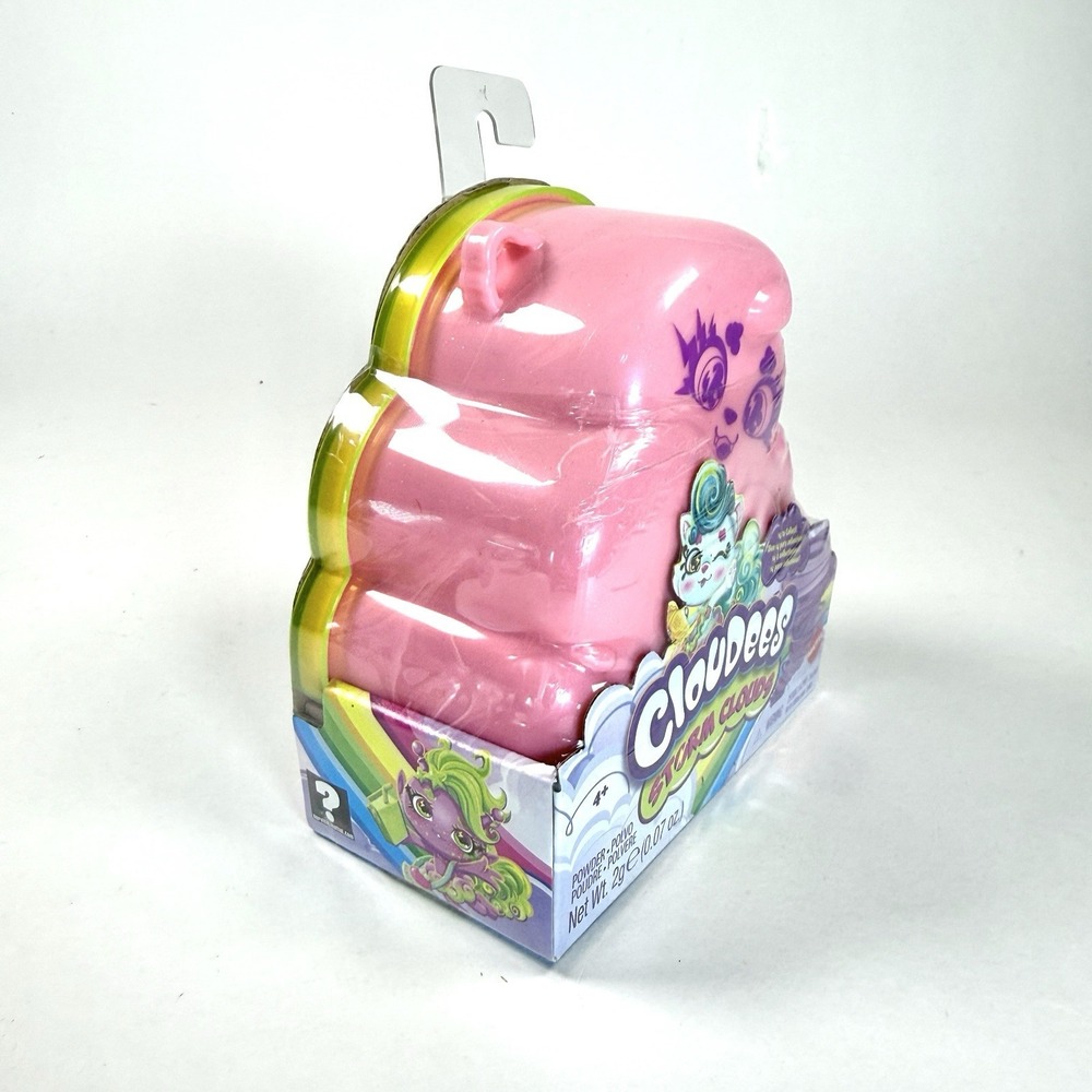Mattel Cloudees Storm Clouds Mystery Surprise Pet Pink Cloud Sealed 2019 - Picture 2 of 5